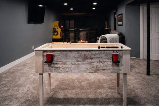 Table Game is a center piece of fun for man caves, bars, and much more